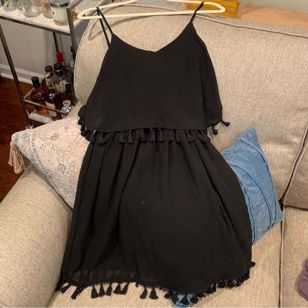 black dress